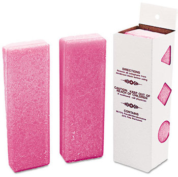 Boardwalk® Deodorizing Para Wall Blocks,  16oz, Pink, Cherry, 12/Box