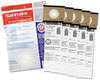 A Picture of product EUR-63262B10 Eureka® Sanitaire SD Bag with Arm & Hammer™,  5/Pack