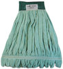 A Picture of product BWK-MWTMG Boardwalk® Microfiber Looped-End Wet Mop Heads,  Wet Mop, Medium, Green