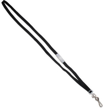 Advantus® Deluxe Safety Lanyard,  J-Hook Style, 36" Long, Black, 24/Box