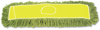 Boardwalk® Echo Dust Mop Head,  Synthetic/Cotton, 36" x 5", Green