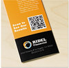 A Picture of product AVE-22805 Avery® Square Labels with Sure Feed® Technology and TrueBlock, 1.5 x White, 600/Pack