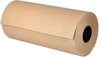 A Picture of product BWK-K24301020 Boardwalk® Kraft Paper,  24 in x 1,020 ft, Brown
