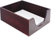 A Picture of product CVR-08213 Carver™ Hardwood Stackable Desk Trays,  Mahogany
