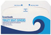 A Picture of product BWK-K5000 Boardwalk® Premium Toilet Seat Covers,  250 Covers/Sleeve, 20 Sleeves/Carton