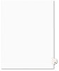 A Picture of product AVE-01024 Avery® Preprinted Style Legal Dividers Exhibit Side Tab Index 10-Tab, 24, 11 x 8.5, White, 25/Pack, (1024)