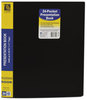 A Picture of product CLI-33240 C-Line® Bound Sheet Protector Presentation Book,  24 Sleeves, 11 x 8-1/2, Black