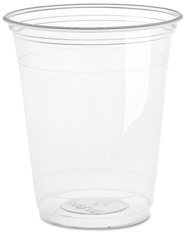 DIXIE 16 oz. Clear Disposable Plastic Cups, PETE, 25/Sleeve, 20