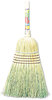 A Picture of product BWK-932C Boardwalk® Warehouse Broom,  Corn Fiber Bristles, 42" Wood Handle, Natural, 12/Case