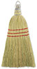 A Picture of product BWK-951WC Boardwalk® Corn Whisk Broom,  Corn Fiber Bristles, 10" Wood Handle, Yellow, 12/Case