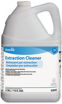 Diversey™ Carpet Extraction Solution,  Floral Scent, Liquid, 1 gal Container, 4/Carton
