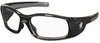 A Picture of product CRW-SR110 Crews® Swagger® Safety Glasses. Black Frame and Clear Lens.