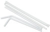 A Picture of product BWK-FSTW775W25 Boardwalk® Flexible Wrapped Straws,  7 3/4", White, 400/Pack, 25 Pack/Carton