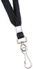 A Picture of product AVT-75424 Advantus® Deluxe Lanyard,  J-Hook Style, 36" Long, Black, 24/Box