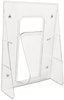 A Picture of product DEF-55501 deflecto® Stand Tall® Literature Holder,  9-1/8w x 2-3/4d x 11-3/4h, Clear