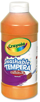 Crayola® Artista II® Washable Tempera Paint,  Orange, 16 oz