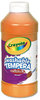 A Picture of product CYO-543115036 Crayola® Artista II® Washable Tempera Paint,  Orange, 16 oz