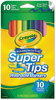 A Picture of product CYO-588610 Crayola® Washable Super Tip Markers,  Assorted, 10/Pack