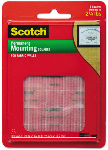 Scotch Mounting Squares, Removable, Tools & Repair