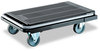 A Picture of product DEF-CRT550004 deflecto® Heavy-Duty Platform Cart,  500lb Capacity, 20 9/10w x 32 5/8d x 9h, Black