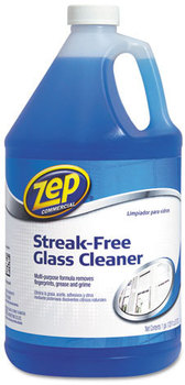 Zep Commercial® Streak-Free Glass Cleaner,  Pleasant Scent, 1 gal Bottle
