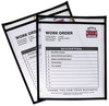 A Picture of product CLI-46911 C-Line® Stitched Shop Ticket Holders,  Stitched, Both Sides Clear, 50", 8 1/2 x 11, 25/BX