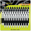 A Picture of product ZEB-12221 Zebra Z-Grip™ Retractable Ballpoint Pen,  Black Ink, Medium, 24/Pack