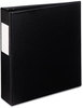 A Picture of product AVE-27554 Avery® Mini Size Durable Non-View Binder with Round Rings 3 2" Capacity, 8.5 x 5.5, Black