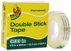 A Picture of product DUC-1081698 Duck® Permanent Double-Stick Tape,  1/2" x 900", 1" Core, Clear
