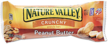 Nature Valley Granola Bars,  Peanut Butter Cereal, 1.5oz Bar, 18/Box