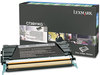 A Picture of product LEX-C736H1KG Lexmark™ C736H1CG, C736H1KG, C736H1MG, C736H1YG Toner,  12000 Page-Yield, Black