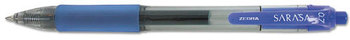 Zebra Sarasa® Gel Retractable Pen,  Blue Ink, Medium, 36/Pack