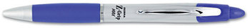 Zebra Z-Grip™ MAX Retractable Ballpoint Pen,  Blue Ink, Medium, Dozen