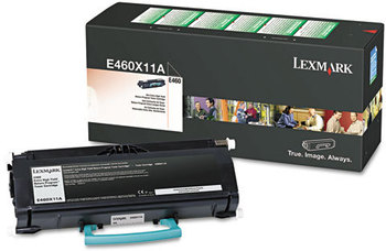 Lexmark™ E460X21A, E460X11A Toner Cartridge,  15000 Page-Yield, Black