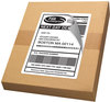 A Picture of product AVE-8126 Avery® Shipping Labels with TrueBlock® Technology w/ Inkjet Printers, 5.5 x 8.5, White, 2/Sheet, 25 Sheets/Pack