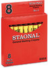 A Picture of product CYO-5200023038 Crayola® Staonal® Marking Crayons,  Red, 8/Box