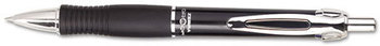 Zebra GR8 Gel Retractable Pen,  Black Ink, Medium, Dozen