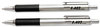 A Picture of product ZEB-29212 Zebra F-402® Retractable Ballpoint Pen,  Black Ink, Fine, 2/Pack
