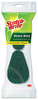 A Picture of product MMM-48112 Scotch-Brite® Soap-Dispensing Dishwand Sponge Refills 2.9 x 2.2, Green, 2/Pack