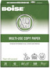 A Picture of product CAS-OX9001JR Boise® X-9® Multi-Use Copy Paper,  92 Bright, 20lb, 8-1/2 x 11, White, 2500 Sheets/Carton