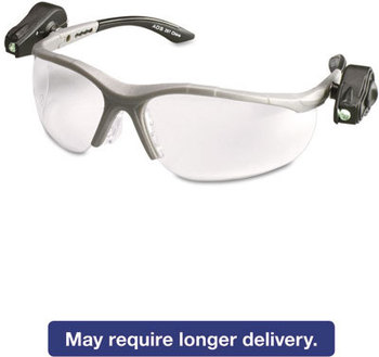 3M LightVision™ Protective Eyewear,  Clear AntiFog Lens, Gray Frame