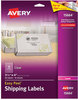 A Picture of product AVE-15664 Avery® Matte Clear Easy Peel® Mailing Labels with Sure Feed® Technology w/ Laser Printers, 3.33 x 4, 6/Sheet, 10 Sheets/Pack