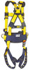 A Picture of product DBS-1101656 DBI-SALA® Delta™ No-Tangle™ Full-Body Harness,  Tongue Buckles, Side/Back D-Rings, X-Large, 420lb Capacity