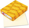 A Picture of product NEE-05221 Neenah Paper CLASSIC® Linen Stationery Writing Paper,  24lb, 8-1/2 x 11, Baronial Ivory, 500/Rm