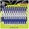A Picture of product ZEB-12225 Zebra Z-Grip™ Retractable Ballpoint Pen,  Blue Ink, Medium, 24/Pack
