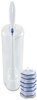 A Picture of product COX-03191 Clorox® ToiletWand® Disposable Toilet Cleaning System,  Caddy & Refills, 6/Carton