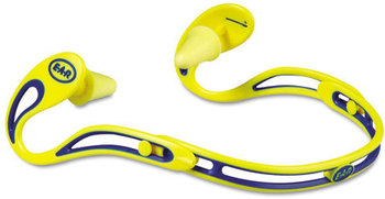 3M™ E·A·R™ Swerve™ Banded Hearing Protector E-A-R Corded, Yellow