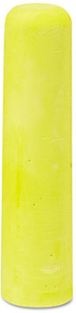 Dixon® Railroad Crayon Chalk,  4" x 1", Yellow, 72/Box
