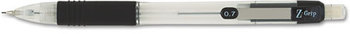 Zebra Z-Grip™ Mechanical Pencil,  HB, .7mm, Clear, Dozen