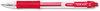 A Picture of product ZEB-46730 Zebra Sarasa® Gel Retractable Pen,  Red Ink, Fine, Dozen